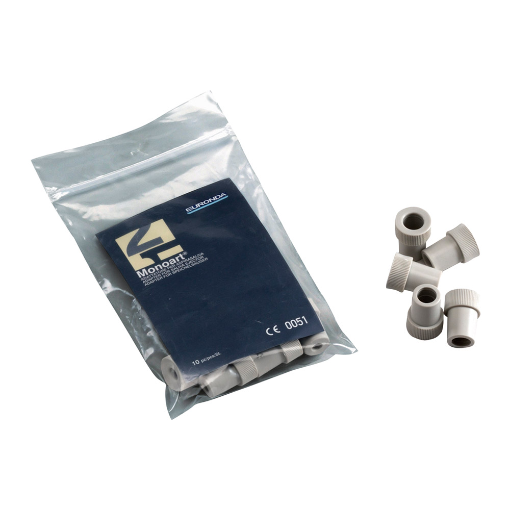 Adapter sugekanuler 16/11 grå, 10 stk.