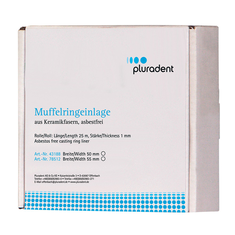 PLULINE muffelringindsats 50 mm, rulle