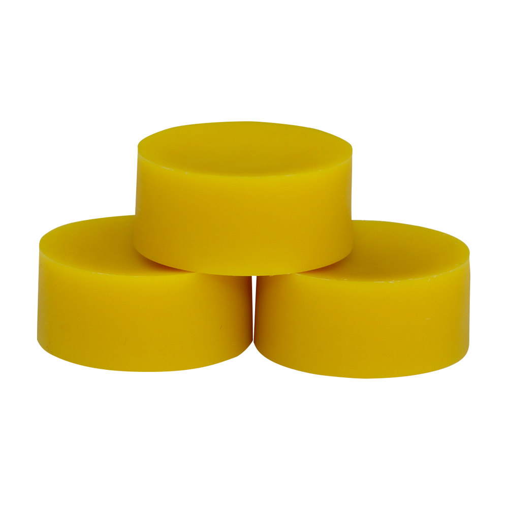 Modelleringsvoks-chips askefri gul 25 g, 3 stk.