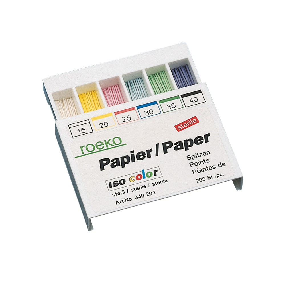 Papirspidser farve ISO 50, 300 stykker