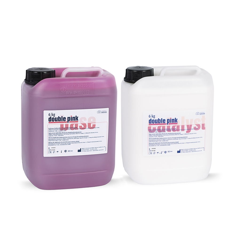 Dobbelt pink Base + katalysator, 2 x 6 kg