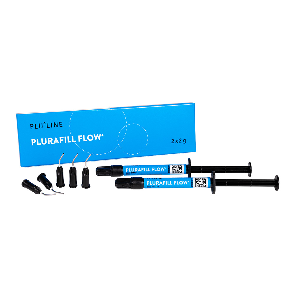 PLURAFILL FLOW+ KOMPOSIT A2, 2x 2 g sprøjte