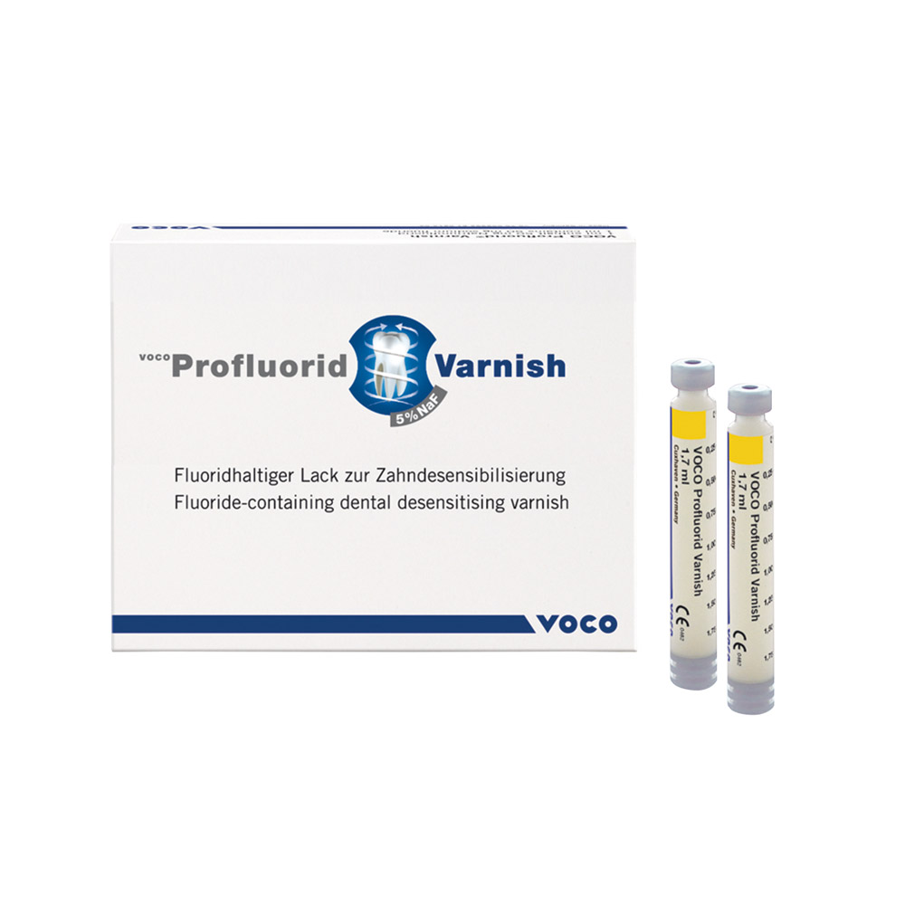 Profluorid Varnish melon, 5 x 1,7 ml cylinderampuller