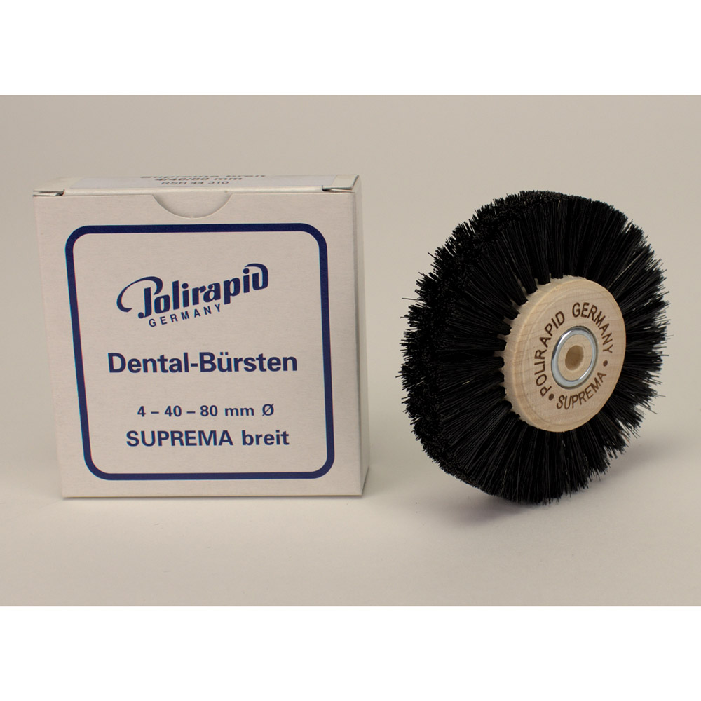 Poleringsbørste Suprema trækerne bred 4/40/80 mm, stk.