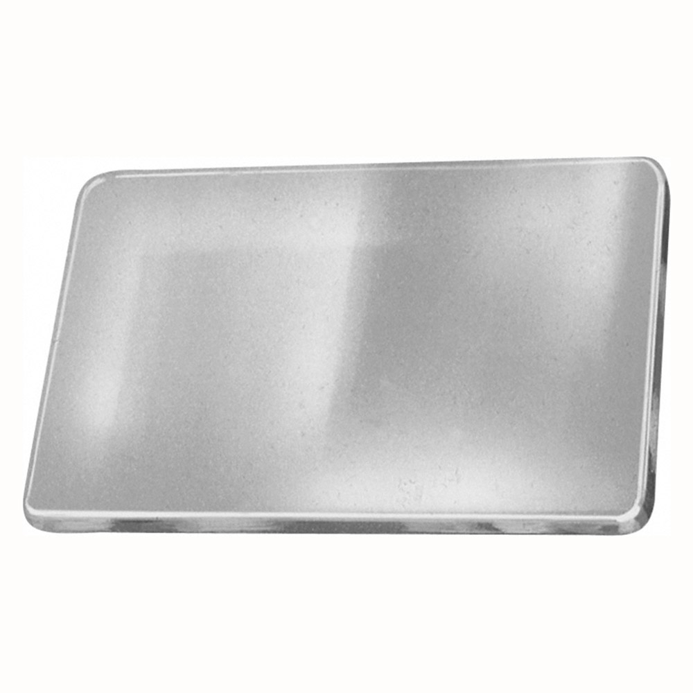 Omrøringsplade af glas 130 x 80 mm, stk.