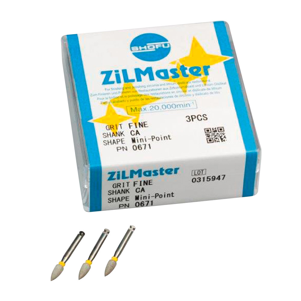 ZiLMaster Wst Mini Point fin, 3 stk.