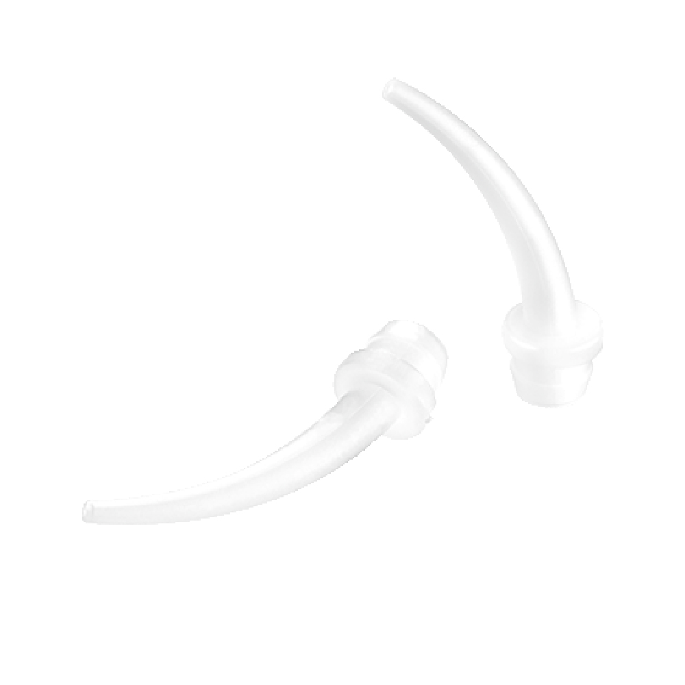 Intraorale spidser gennemsigtige 0,6 mm, 100 stk.