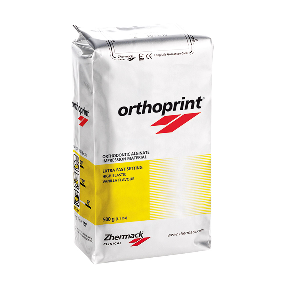 Orthoprint Alginat vanilje, 500 g pose
