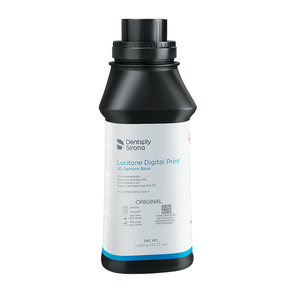 Lucitone Digital Print 3D Proteseresin Original 1 kg