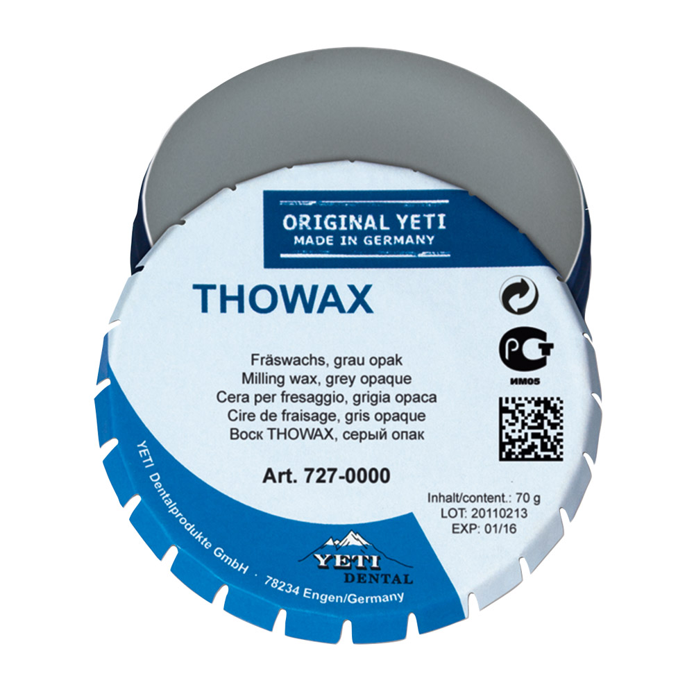 Thowax fræsevoks grå, 70 g