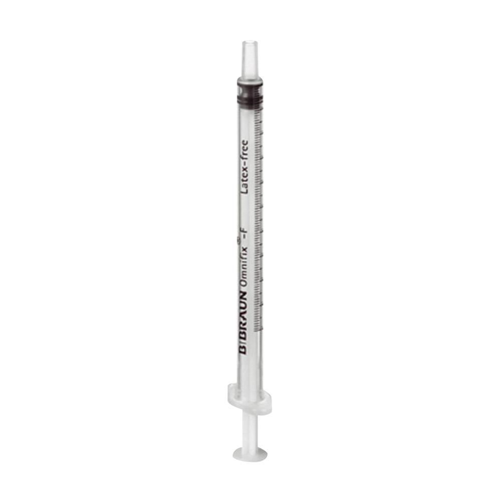 Omnifix F 1 ml sprøjte uden kanyle, 100 stk.