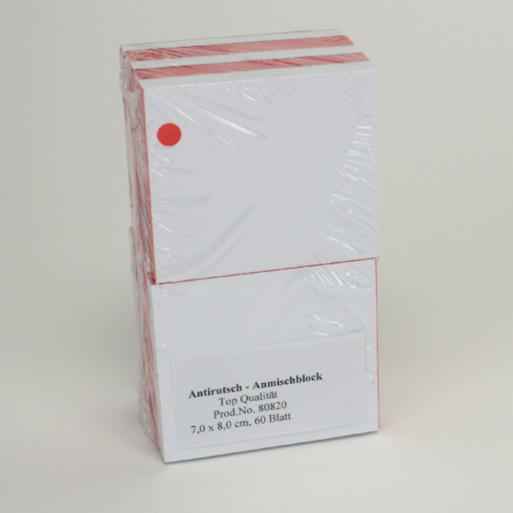 Universal blandingsblok med skridsikker overflade 7 x 8 cm, 10 stk.