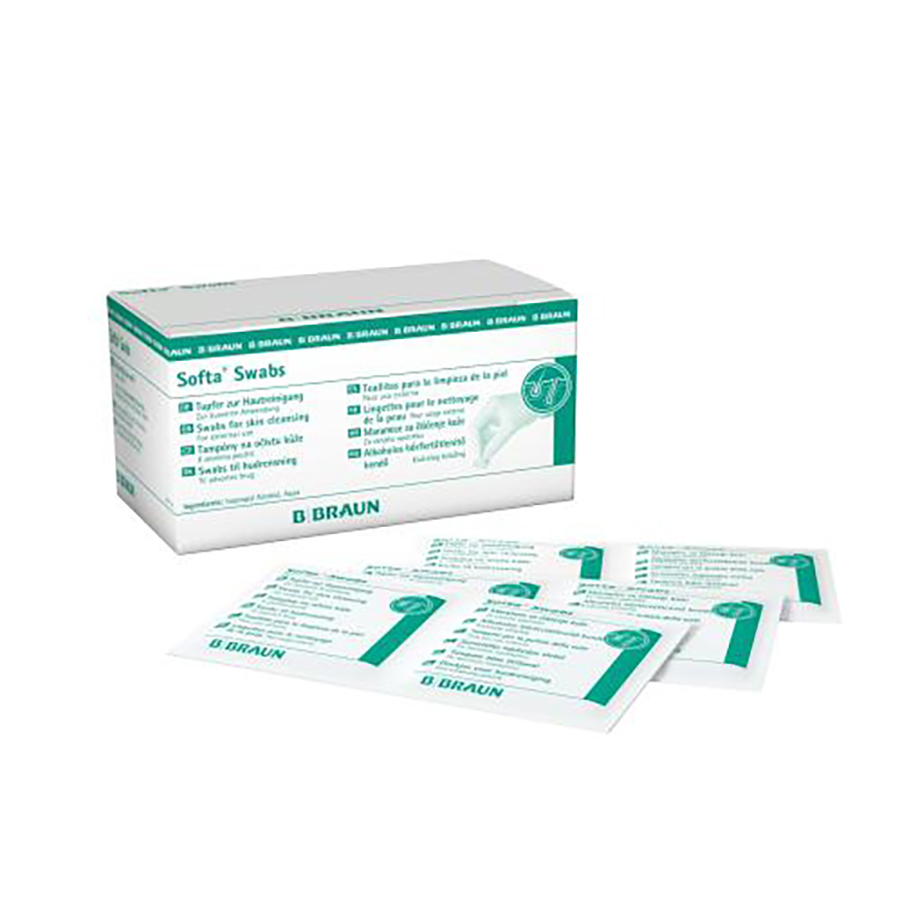 Softa Swabs 65x30mm 100 stk.