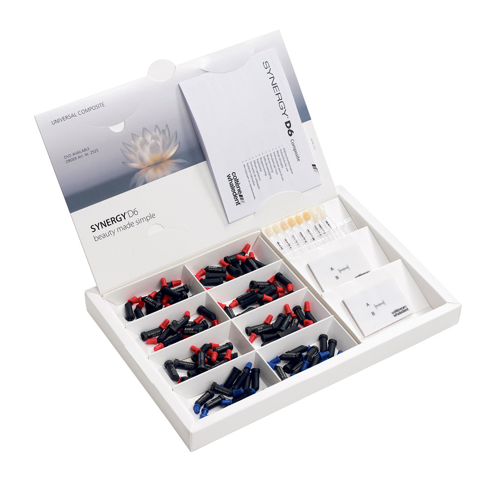 Synergy D6 Dentin A4/C4, 10 spidser