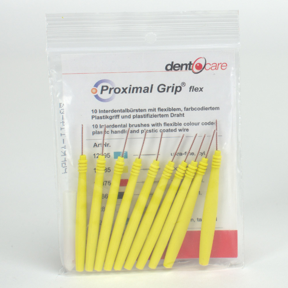 Proximal-Grip flex gul xxxx-fine, 10 stk.