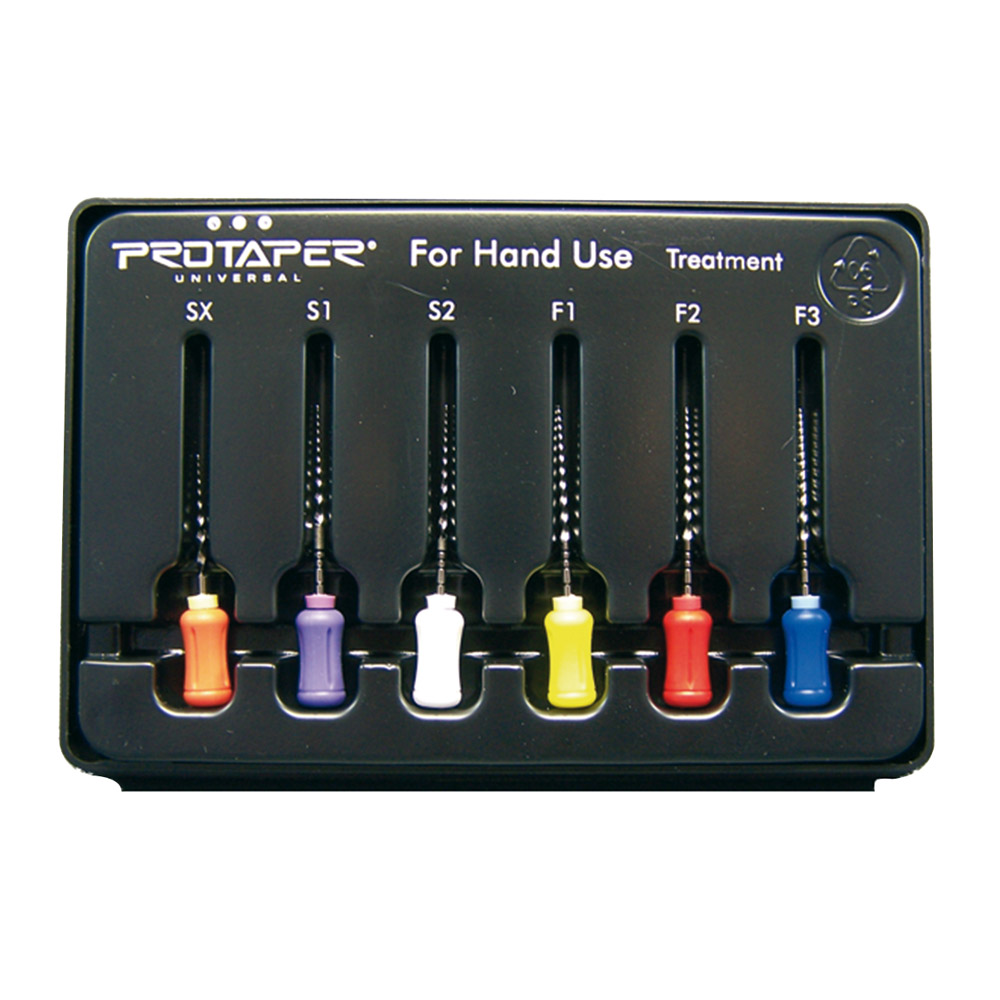 Protaper manuel sortiment 31 mm steril, 6 stk. sorteret
