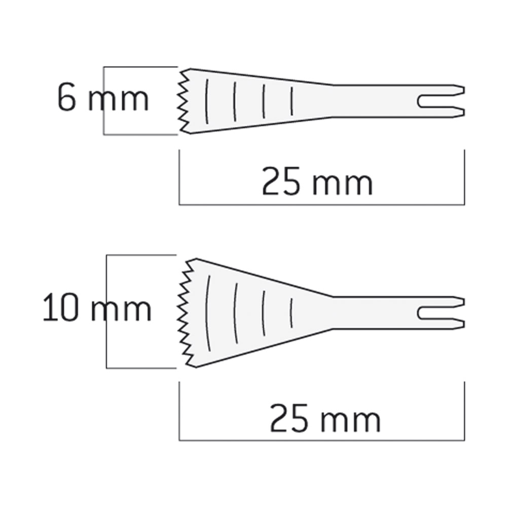 Sagittalt savklinge 10 mm til S-8 S, 5 stk.