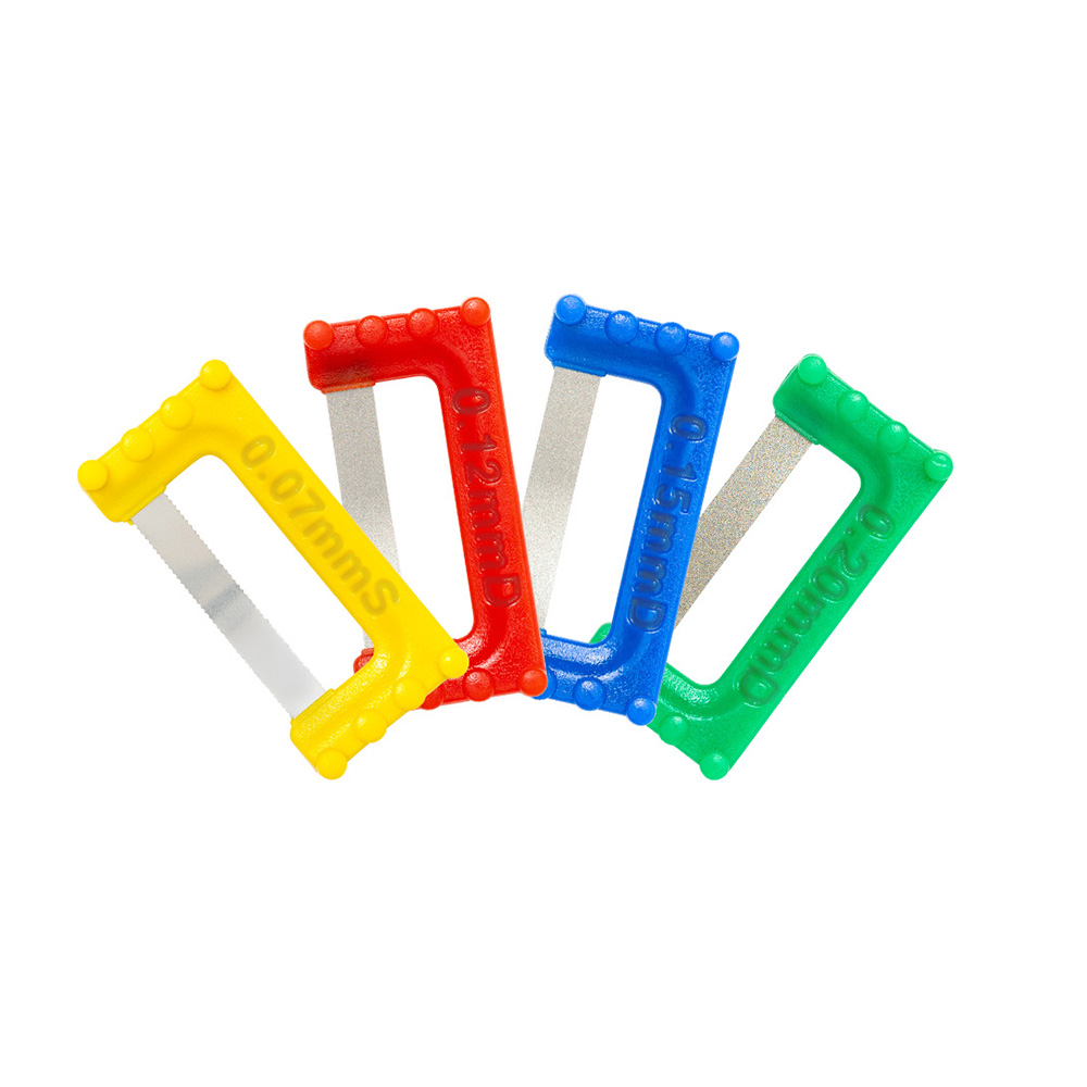 ContacEZ IPR Strips Small assorteret, 8 stk. (2x gul, rød, mørkeblå, grøn)