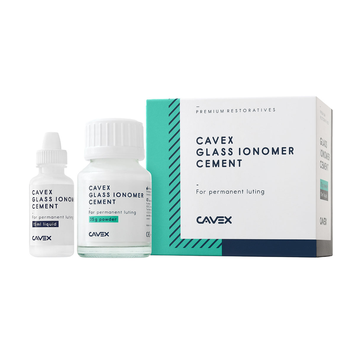 Cavex midlertidig cement, pakke 35g/16ml