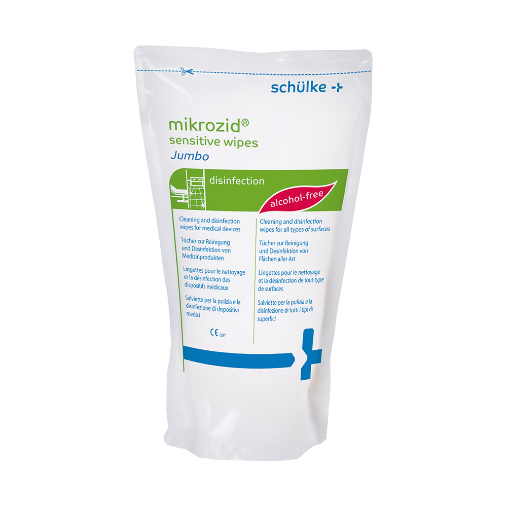 Mikrozid Sensitive Wipes, 12 poser