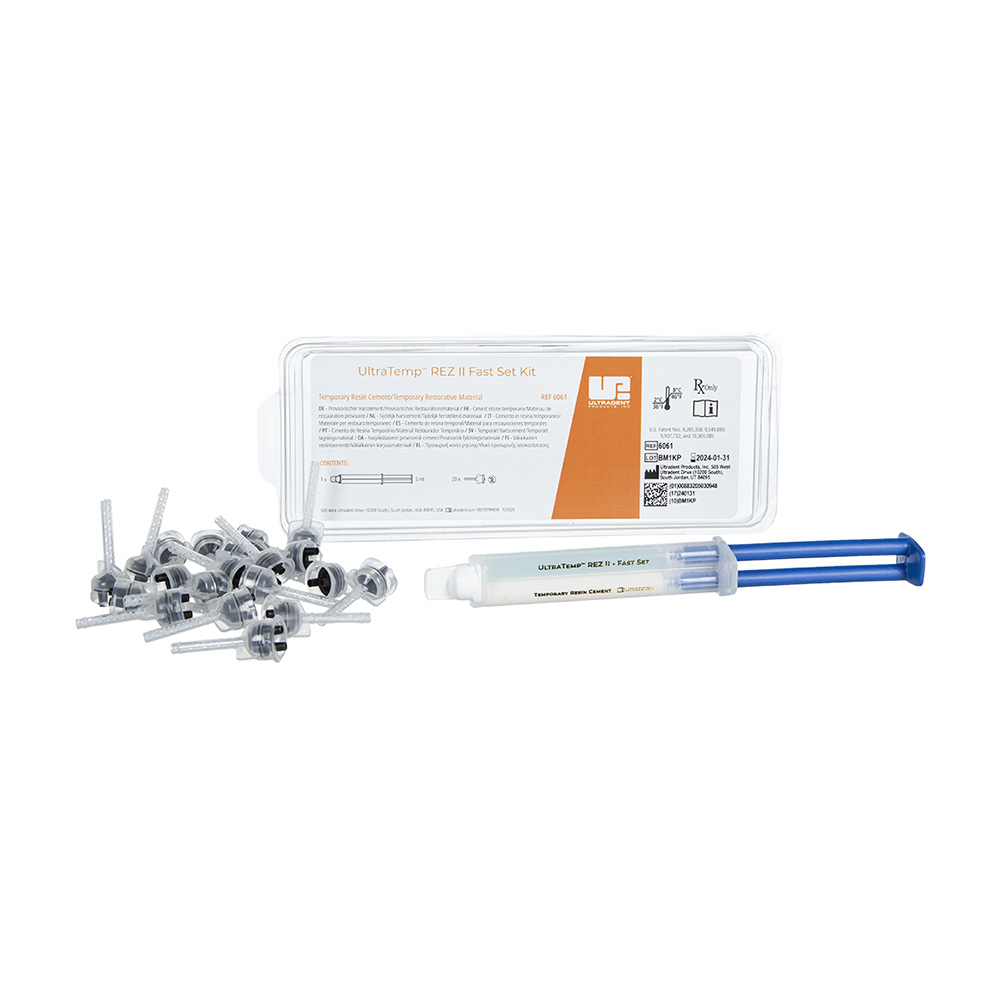 UltraTemp REZ II Hurtighærdende, 5 ml sprøjte + spidser