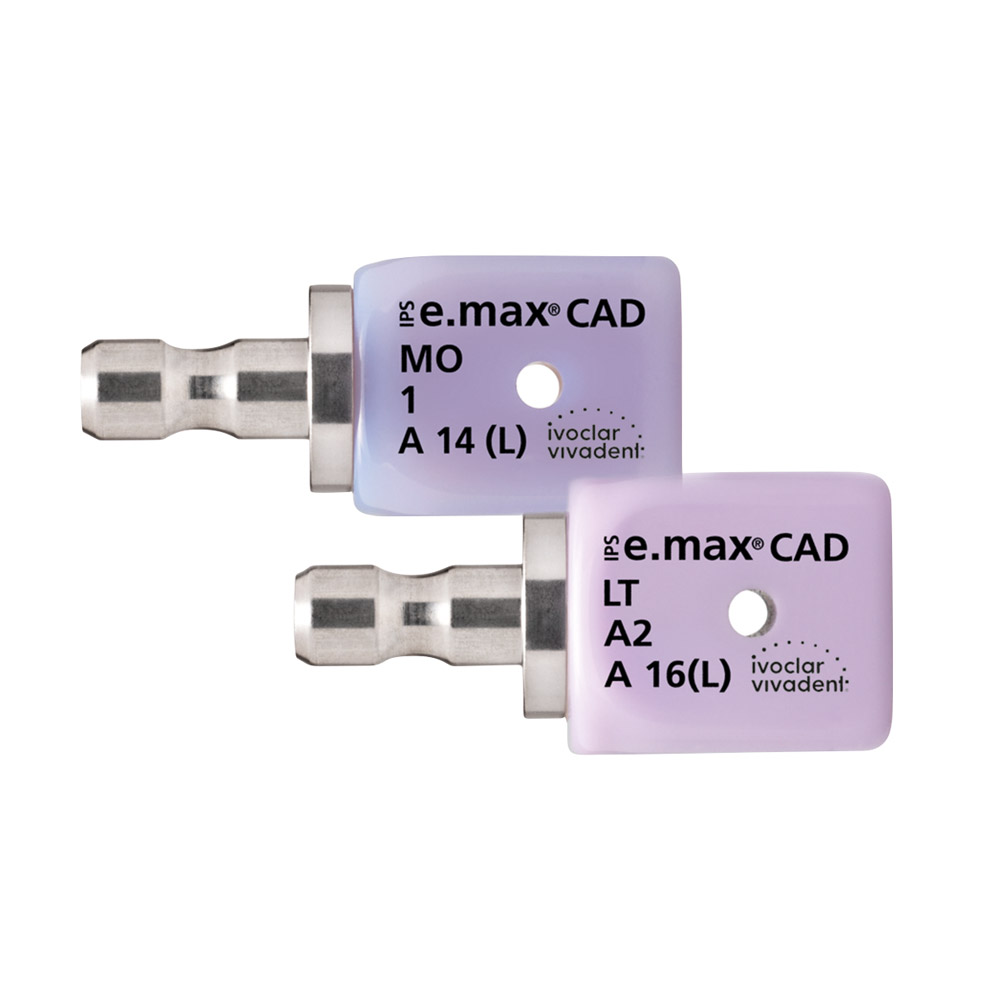 IPS e.max CAD Cerec/Inlab LT B1 A14S, 5 stk.