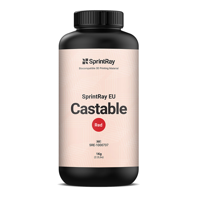 SprintRay EU Castable Red 1Ltr