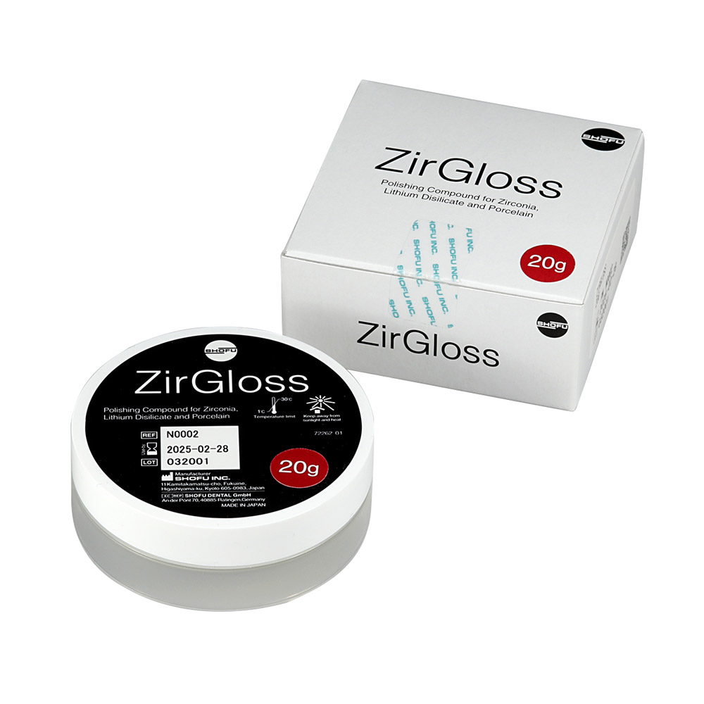 ZirGloss polerpasta, 20 g dåse