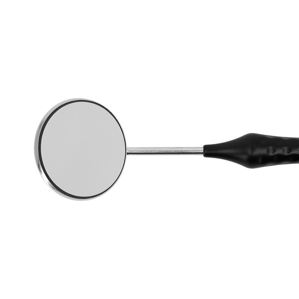 Mundspejl TOPvision FS Rhodium 8 plan SS, 12 stk.