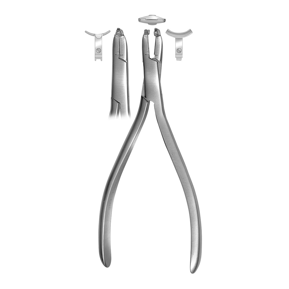 Tråd- og bøjletang 14,0 cm 0,46 mm, stk.