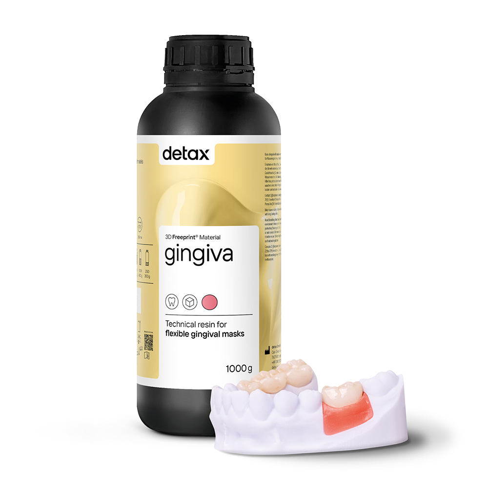 FREEPRINT gingiva 385 nm, 1 kg flaske