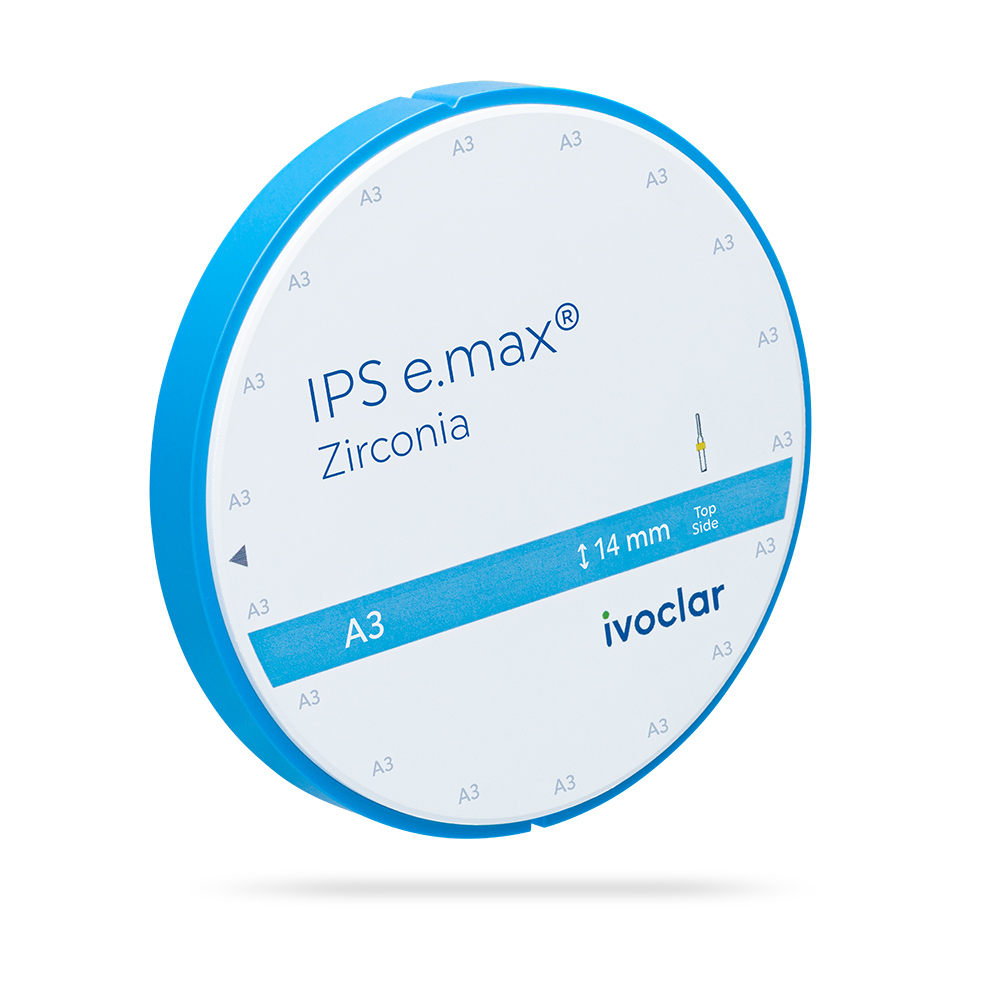 IPS e.max Zirconia A3 98,5 x 14 mm, 1 stk.