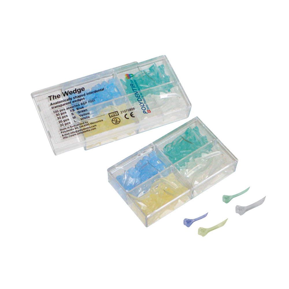 Wedge XS-L, 100 stk. assorteret