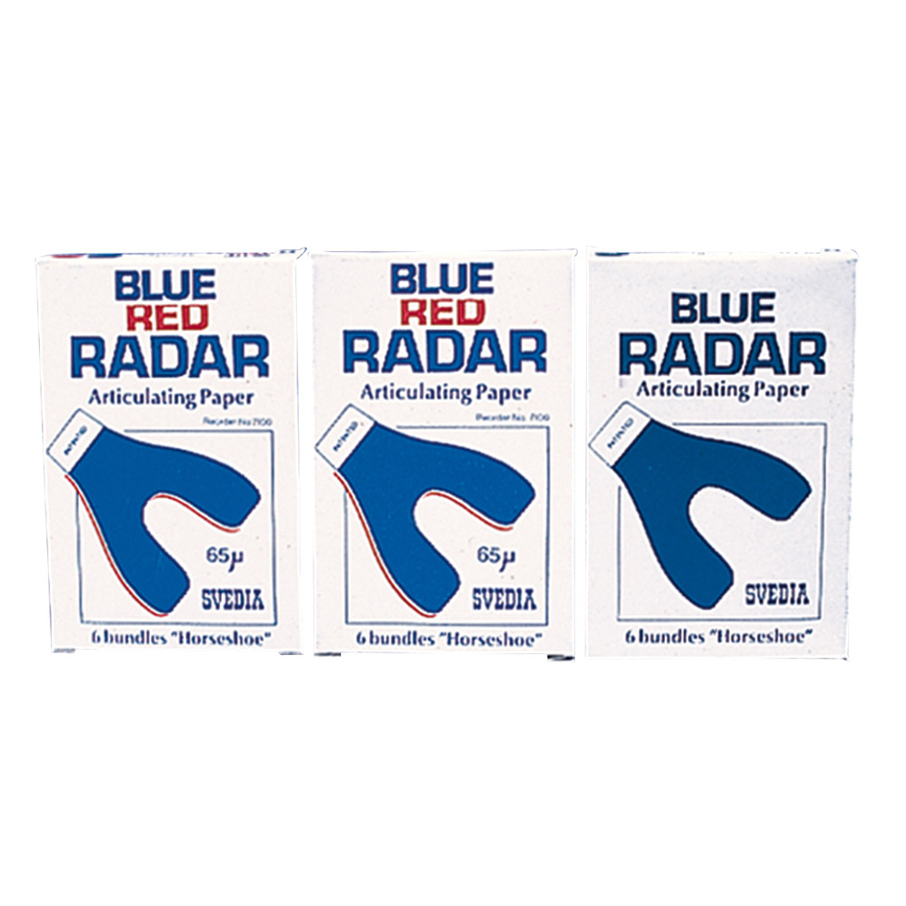 Blue-Red-Radar Hovtype 1, pakke
