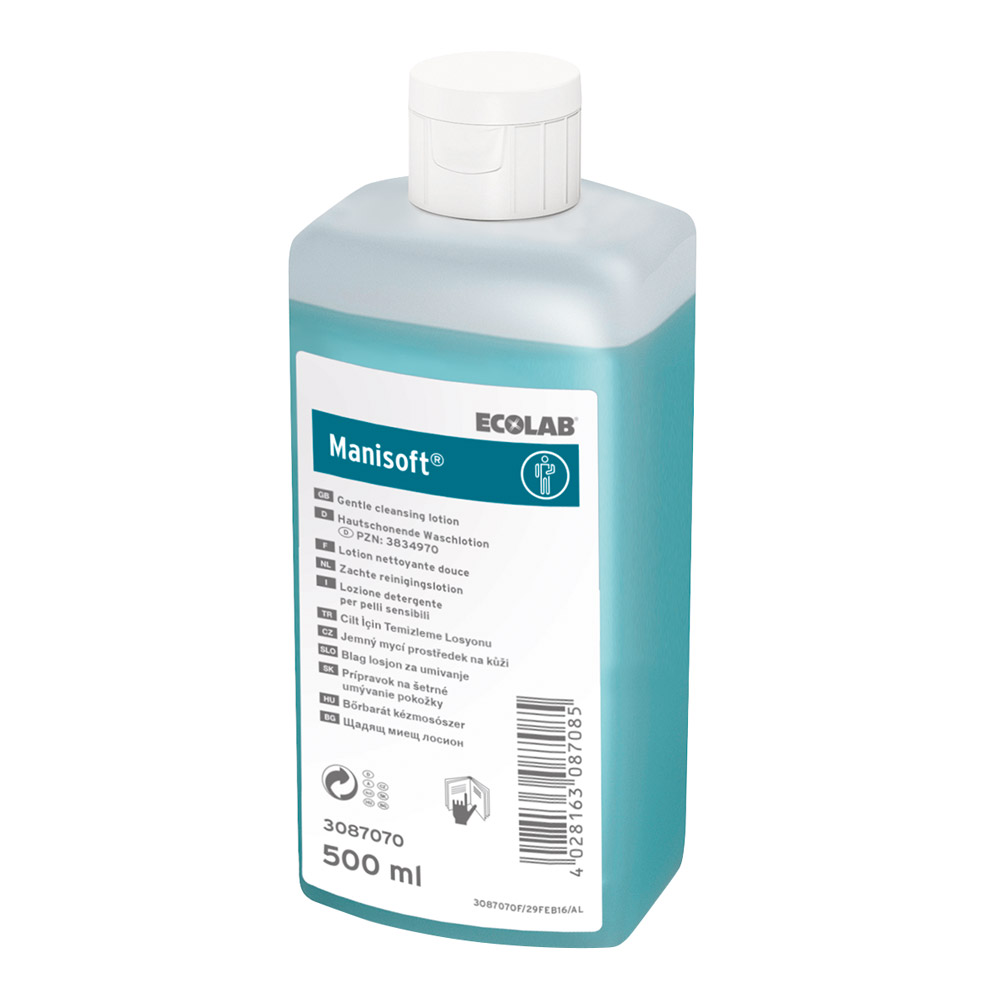 Manisoft Vaskelotion, 500 ml flaske