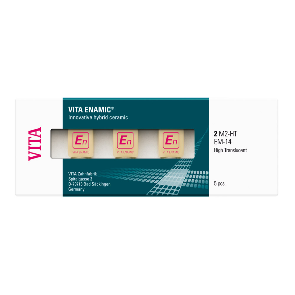 Vita ENAMIC Blocs 1M2-HT EM-14, 5 stykker