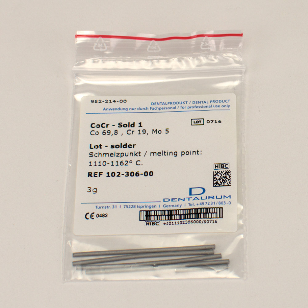 Chrom-kobolt parti solgt 1,3 g