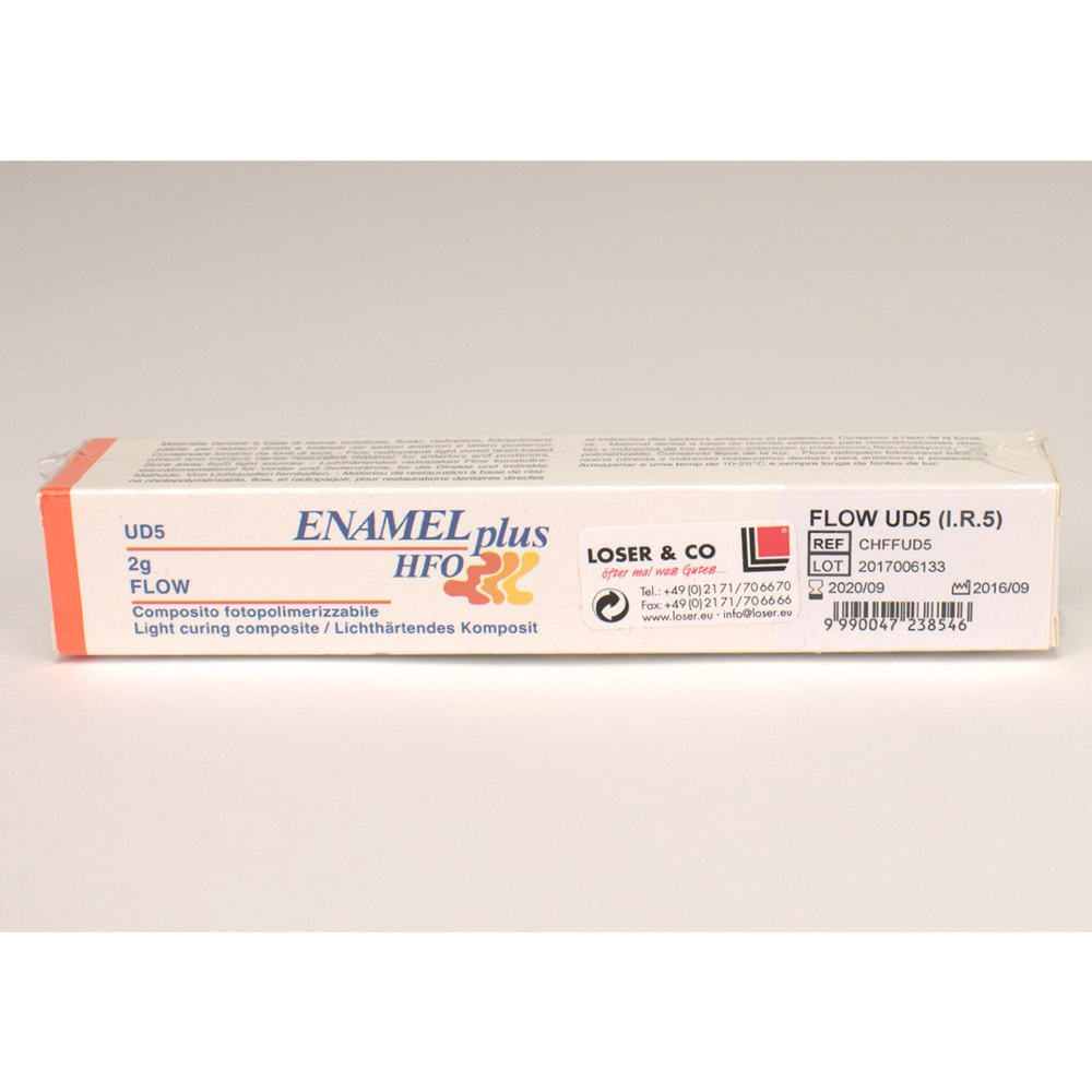 Enamel plus HFO Flow UD5, 2 g sprøjte