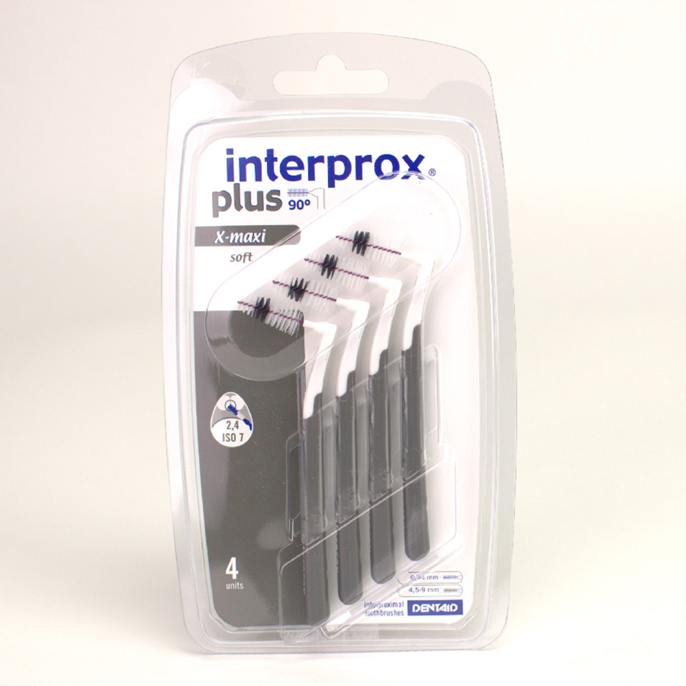 Interprox plus X-maxi grå, 4 stk.