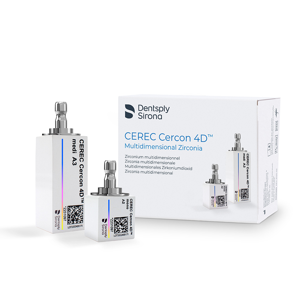 CEREC Cercon 4D mono A2 4 stk.