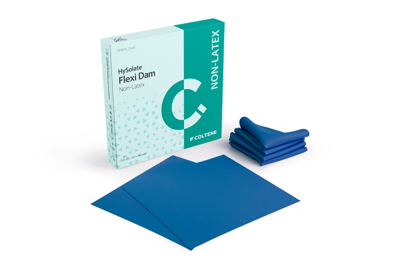 Flexidam 152 x 152 mm Non-Latex blå, 30 stykker