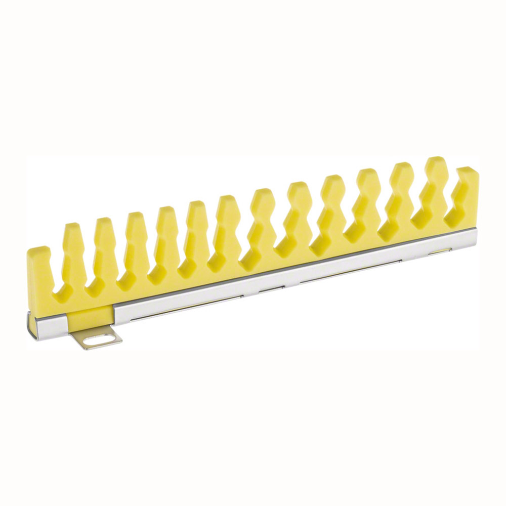 Silikonbørste 160 x 34 mm med metalskinne til Jf264, stk.
