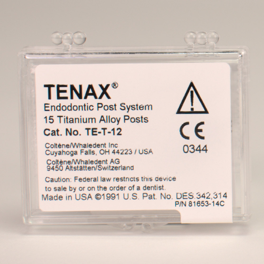Tenax Titanstifter 1,2 mm grå, 15 stk.