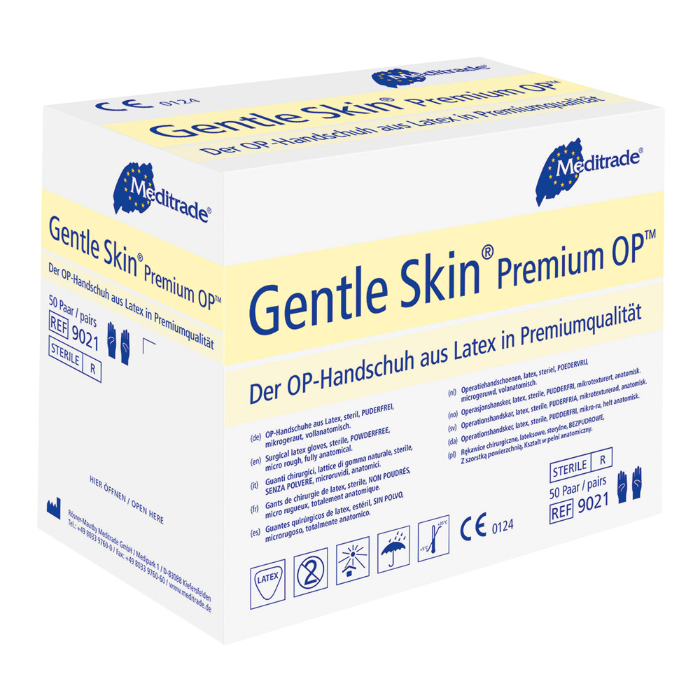 Gentle Skin Premium Handske pudderfri Str. 7,5, 50 par