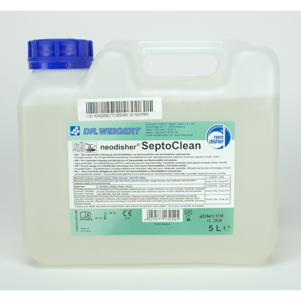 Neodisher Septo Clean, 5 L dunk
