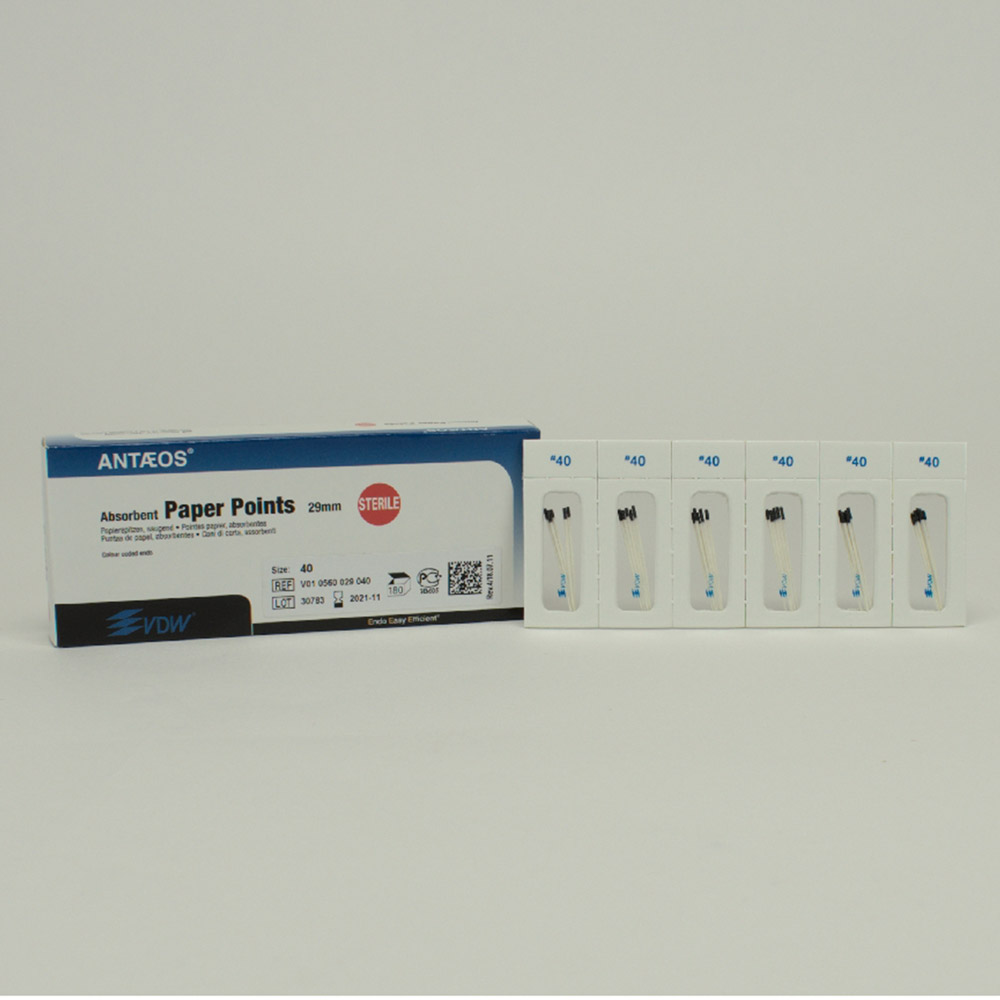 Papirspidser Taper.02/40 steril, 180 stk.