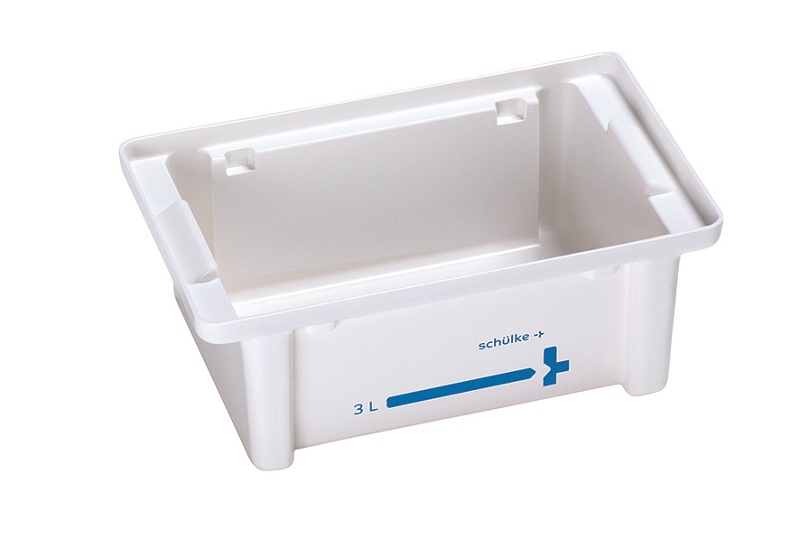 Instrumentbakke 3 L komplet transparent sæt
