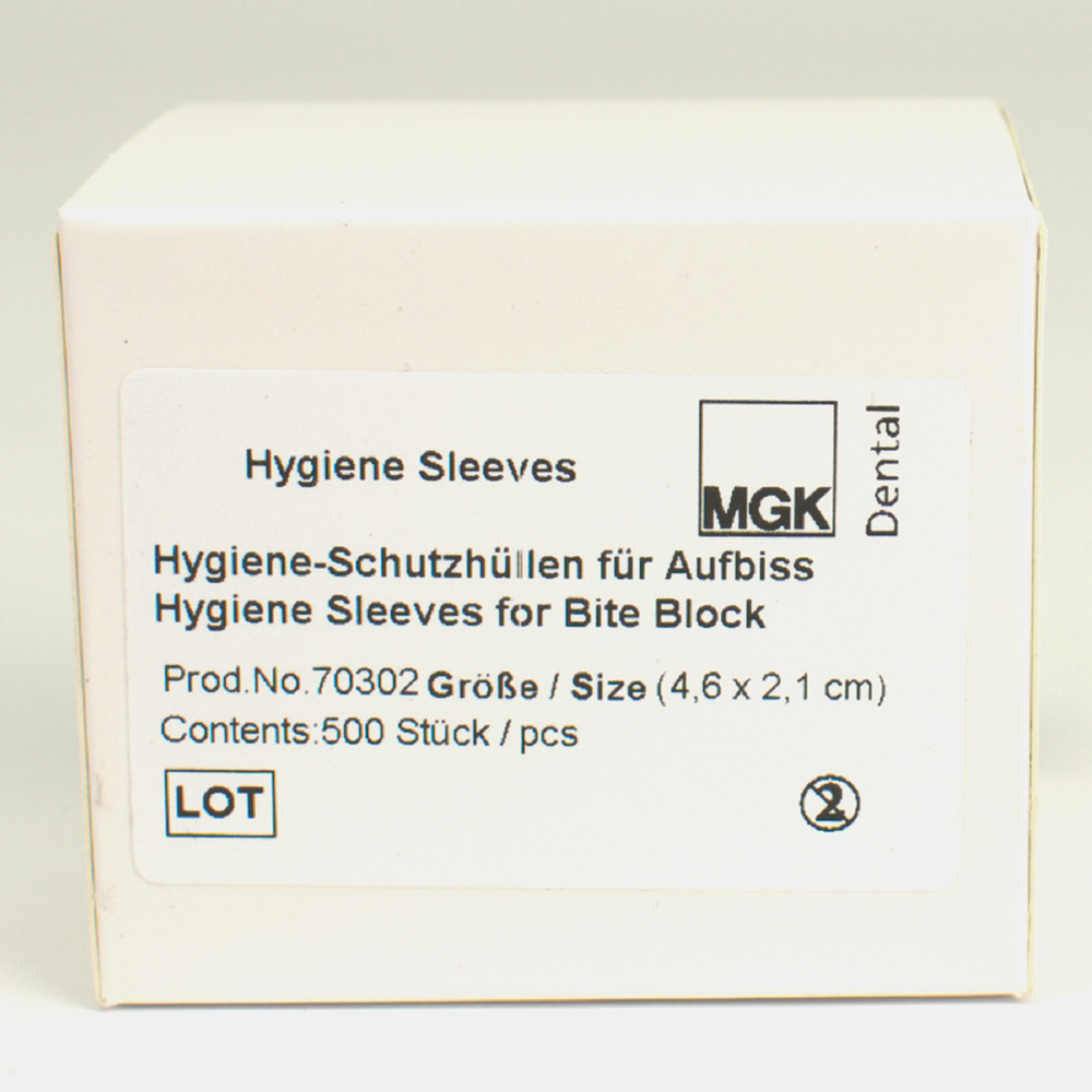 Hygiejnebeskyttelsesomslag MGK 5,1 x 2,1 cm, 500 stk.