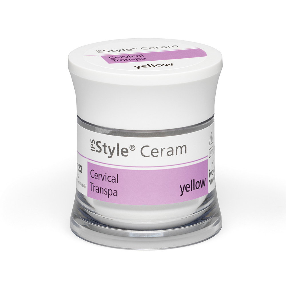 IPS Style Ceram Cervical Transpa gul, 20 g