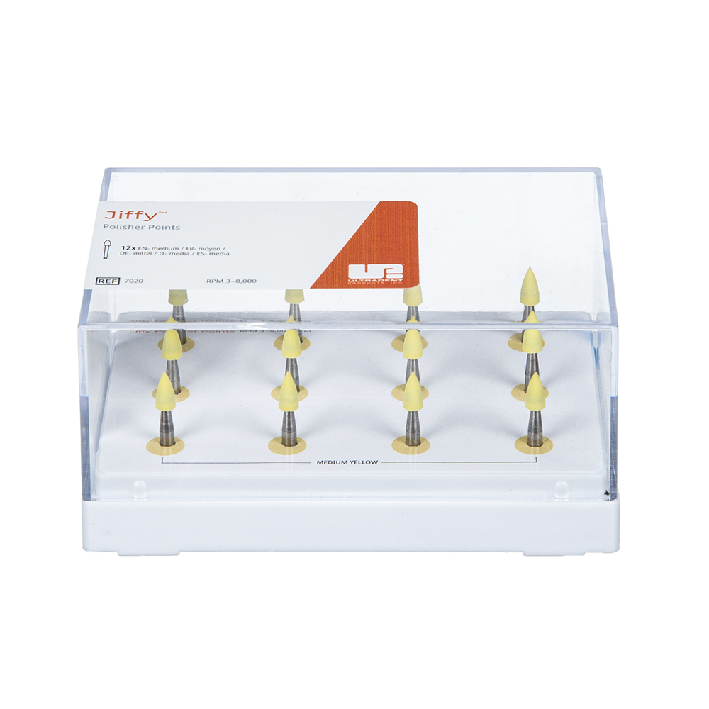 Jiffy Polisher spids medium, 12 stk.